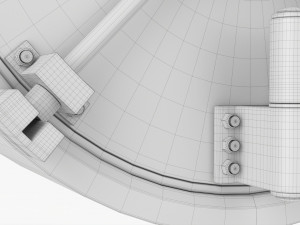 Bank Vault Door 3D Модель