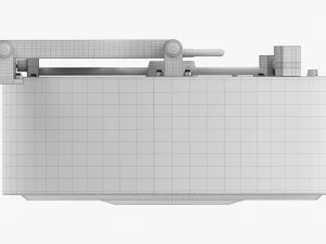 Bank Vault Door 3D Model