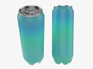 Beverage Pet Can Long 500 Ml 3D Модель