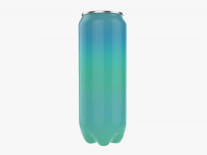 Beverage Pet Can Long 500 Ml 3D Model