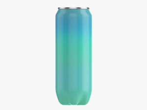 Beverage Pet Can Long 500 Ml 3D Model