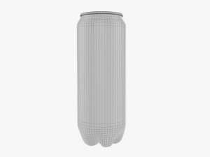 Beverage Pet Can Long 500 Ml 3D-Modell