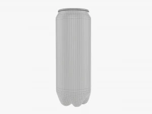 Beverage Pet Can Long 500 Ml 3D Model