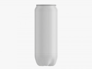 Beverage Pet Can Long 500 Ml 3D-Modell