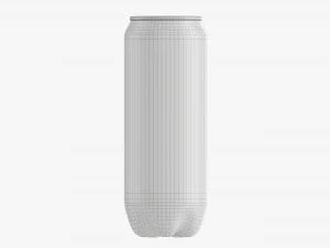 Beverage Pet Can Long 500 Ml 3D Model