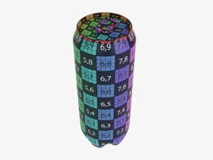 Beverage Pet Can Long 500 Ml 3D Model