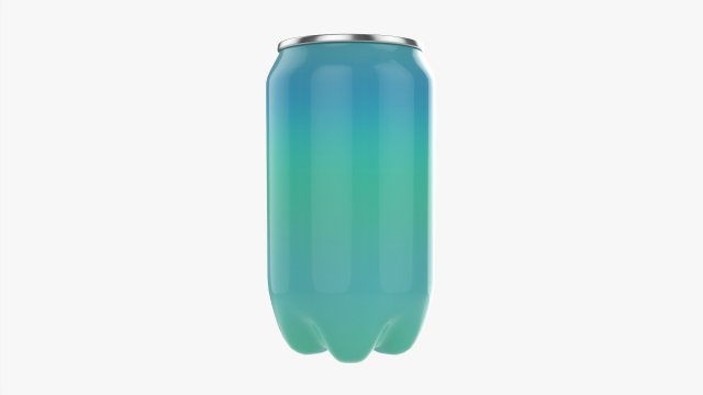 Beverage Pet Can Short 330 Ml 3D Model .c4d .max .obj .3ds .fbx .stl .blend 