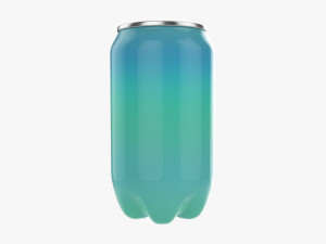 Beverage Pet Can Short 330 Ml Modelo 3D