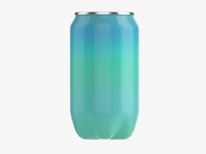 Beverage Pet Can Short 330 Ml 3D Model
