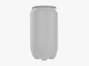 Beverage Pet Can Short 330 Ml 3D Model