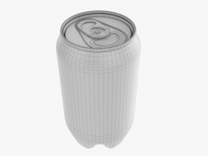 Beverage Pet Can Short 330 Ml 3D Model