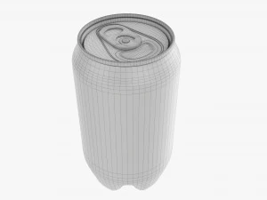Beverage Pet Can Short 330 Ml 3D Model