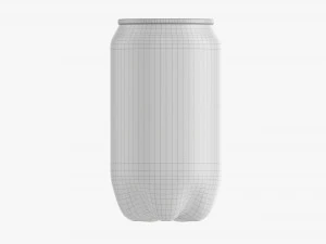 Beverage Pet Can Short 330 Ml 3D Model