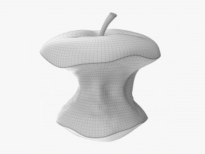 Bitten Apple Green Modelo 3D