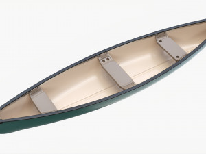 Canoe 01 3D 모델