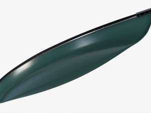 Canoe 01 3D 모델