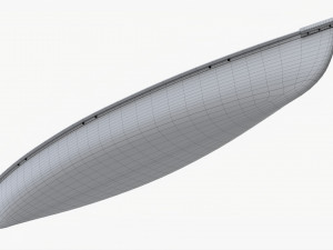 Canoe 01 3D 모델