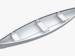 Canoe 01 3D 모델