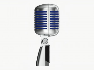 Cardioid Microphone 01 Model 3D
