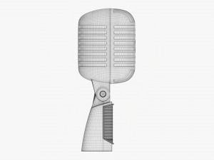 Cardioid Microphone 01 Model 3D