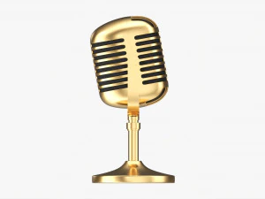 Cardioid Microphone 02 3D Model