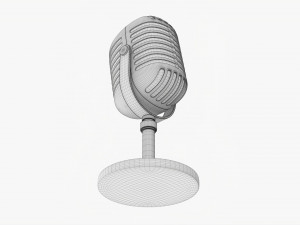 Cardioid Microphone 02 3D Model