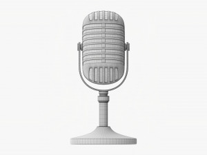 Cardioid Microphone 02 3D Model