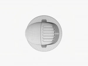 Cardioid Microphone 02 3D Model