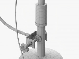 Cardioid Microphone With Stand Usb 3D Модель