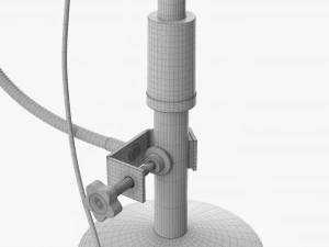 Cardioid Microphone With Stand Usb 3D Model