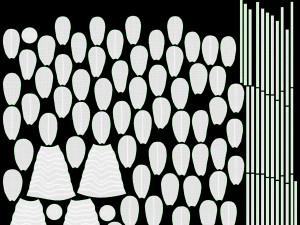 Cartoon Palm Trees Modelo 3D
