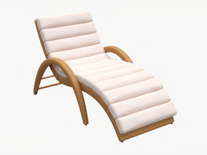 Chaise Longue 3D Модель