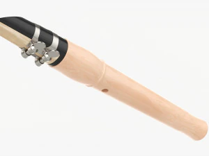 シャリュモー管楽器 3Dモデル