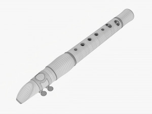 Chalumeau Wind Instrument Modèle 3D