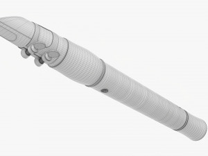 Chalumeau Wind Instrument Modèle 3D