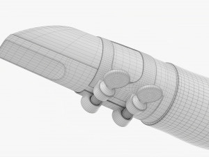 Chalumeau Wind Instrument Modèle 3D