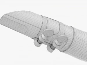 シャリュモー管楽器 3Dモデル