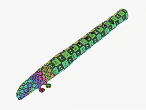 Chalumeau Wind Instrument Modèle 3D