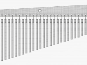 Chimes 01 Model 3D