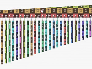 Chimes 01 Model 3D