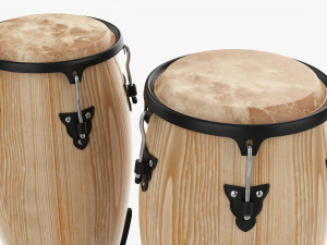 Conga Set 10 And 11 Inches 3D 모델