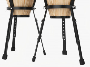 Conga Set 10 And 11 Inches 3D 모델