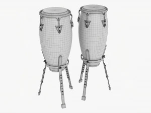 Conga Set 10 And 11 Inches 3D Model