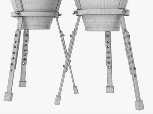 Conga Set 10 And 11 Inches 3D 모델