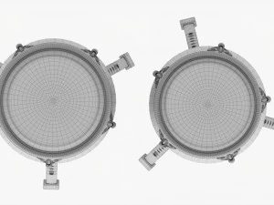 Conga Set 10 And 11 Inches 3D Model