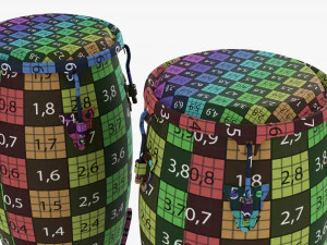 Conga Set 10 And 11 Inches 3D Model