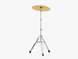 Cymbal On Stand 3D-Modell