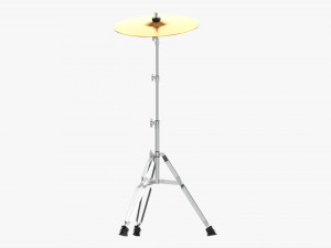 Cymbal On Stand 3D-Modell