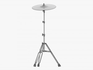 Cymbal On Stand 3D-Modell