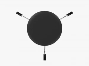 Sedile del batterista Modello 3D